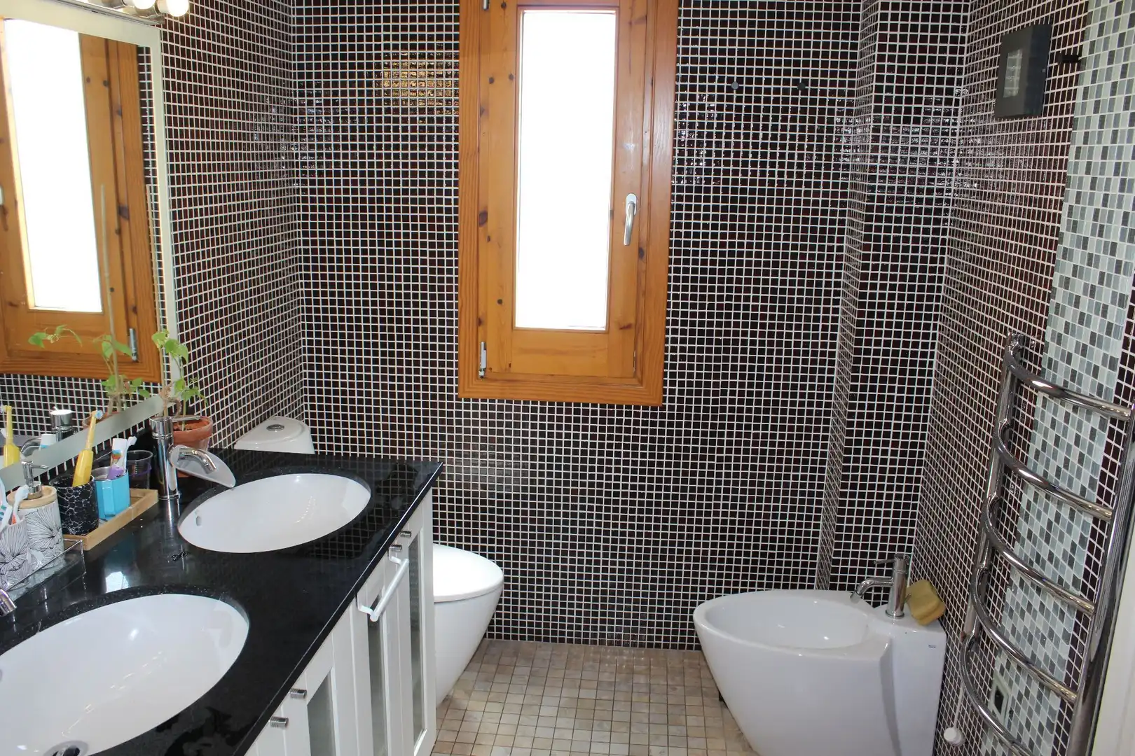Baño de Casa adosada de alquiler en Sant Pere de Ribes con Aire acondicionado, Calefacción y Amueblado