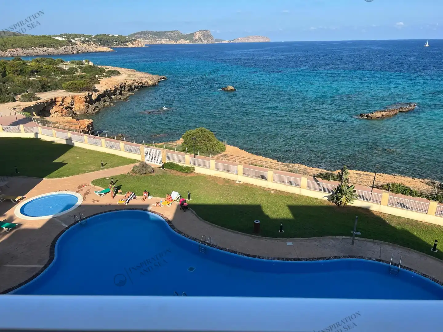 Piscina de Ático en venta en Santa Eulària des Riu con Aire acondicionado, Calefacción y Terraza