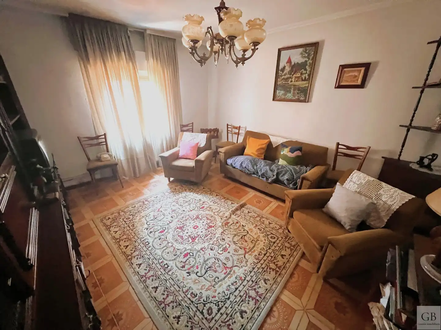Sala d'estar de Casa o xalet en venda en Toledo amb Calefacció, Jardí privat i Terrassa