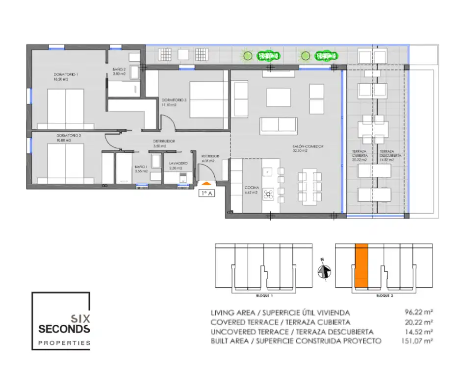Apartament amb piscina en venda a Mar Menor de Cartagena – Cabo de Palos, imagen 2