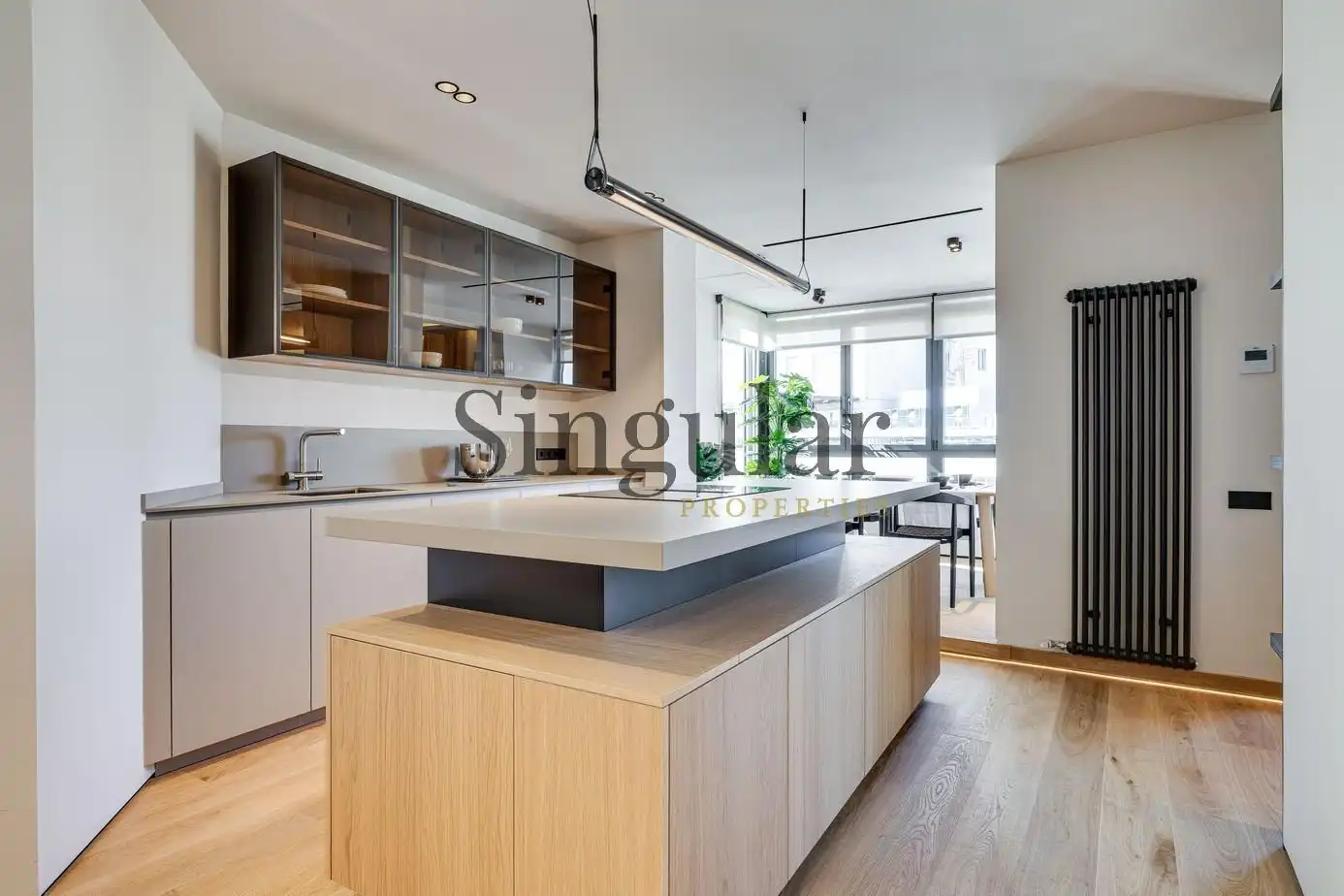 Cocina de Piso en venta en Barcelona con Calefacción, Terraza y Balcón