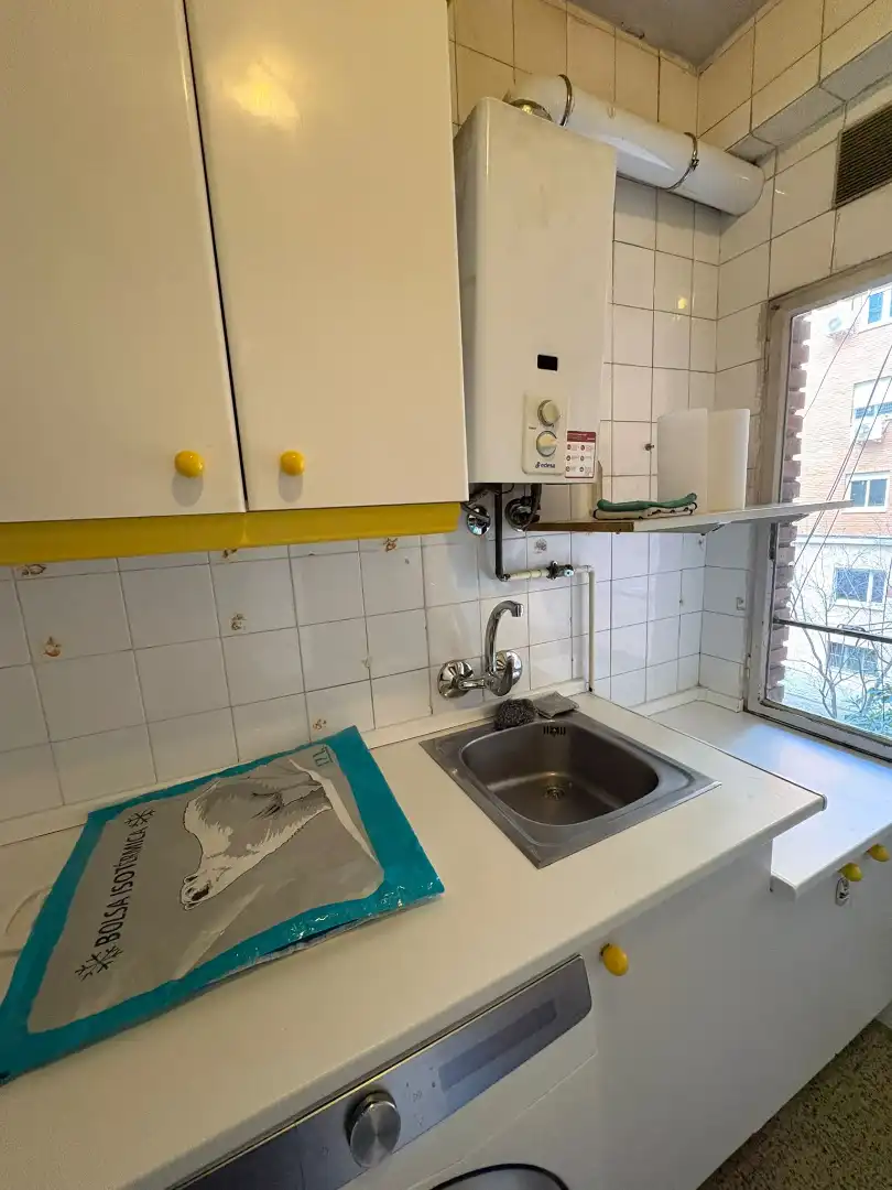 Cocina de Piso en venta en Madrid con Calefacción, Jardín privado y Parquet