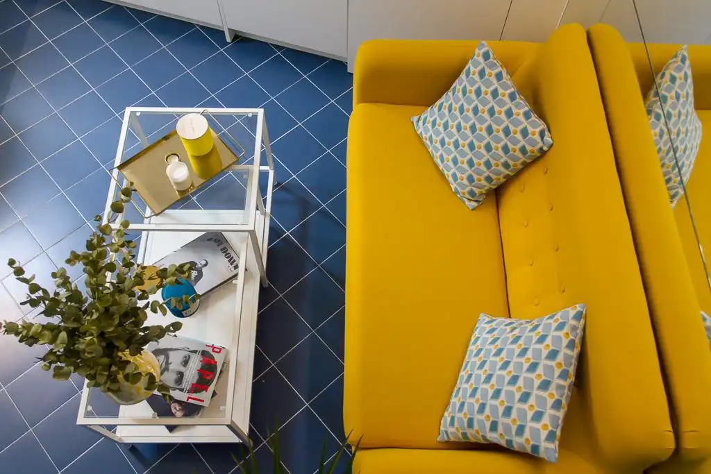 Sala de estar de Piso de alquiler en Madrid con Aire acondicionado y Amueblado