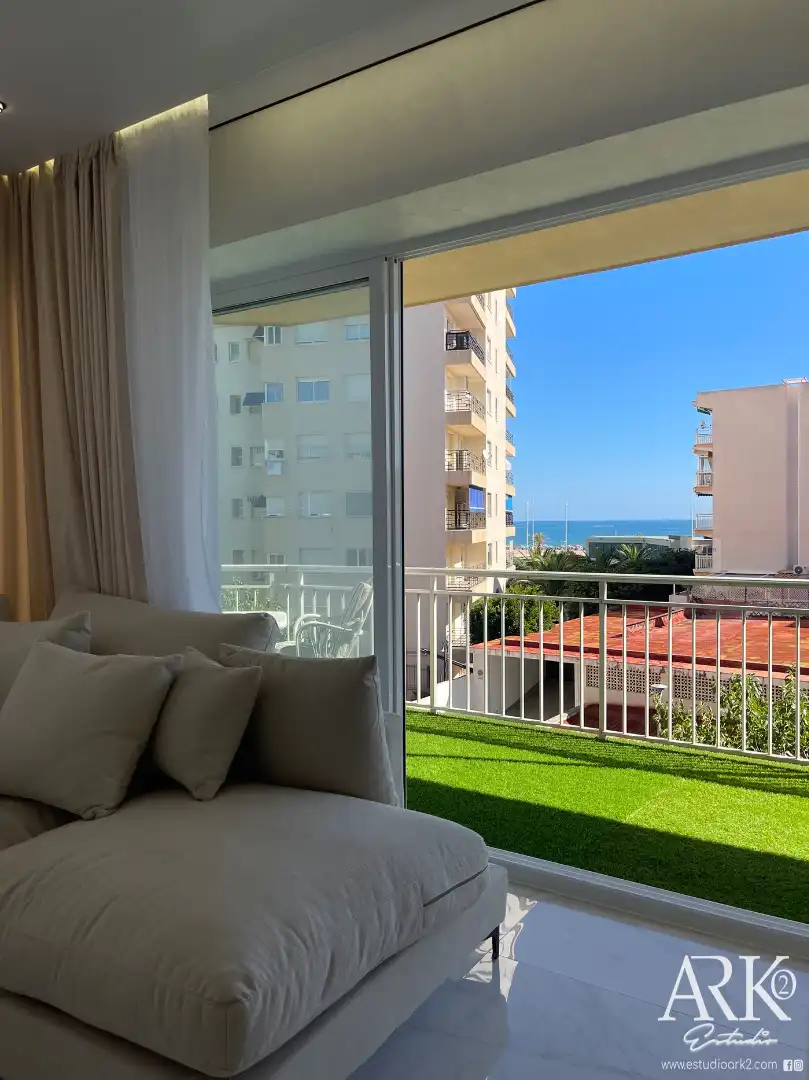 Balcony of Apartments for sale in Gandia  with Air Conditioner, Terrace and Furnished