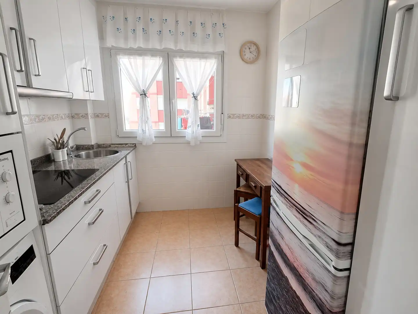 Cocina de Piso de alquiler en Santander con Calefacción, Amueblado y Horno