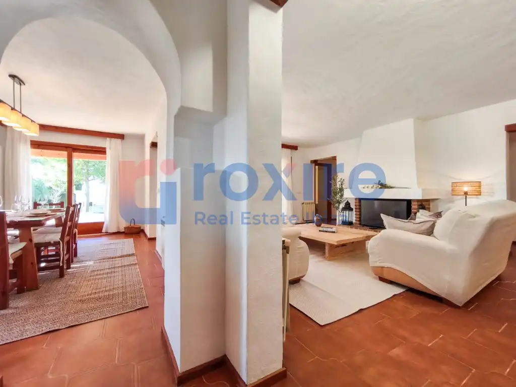 Sala de estar de Casa o chalet de alquiler en Sant Antoni de Portmany con Jardín privado, Terraza y Piscina