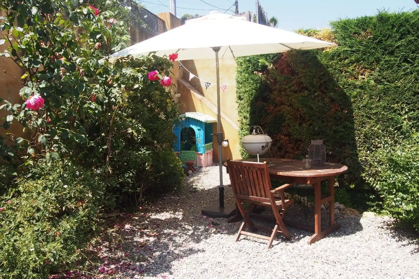 Garden of Houses for rent in Sant Cugat del Vallès  with Air Conditioner, Heating and Parquet flooring