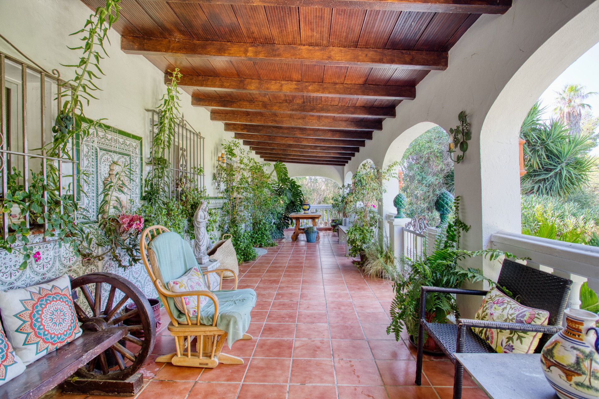 Terrace of House or chalet for sale in San Martín del Tesorillo  with Private garden and Terrace