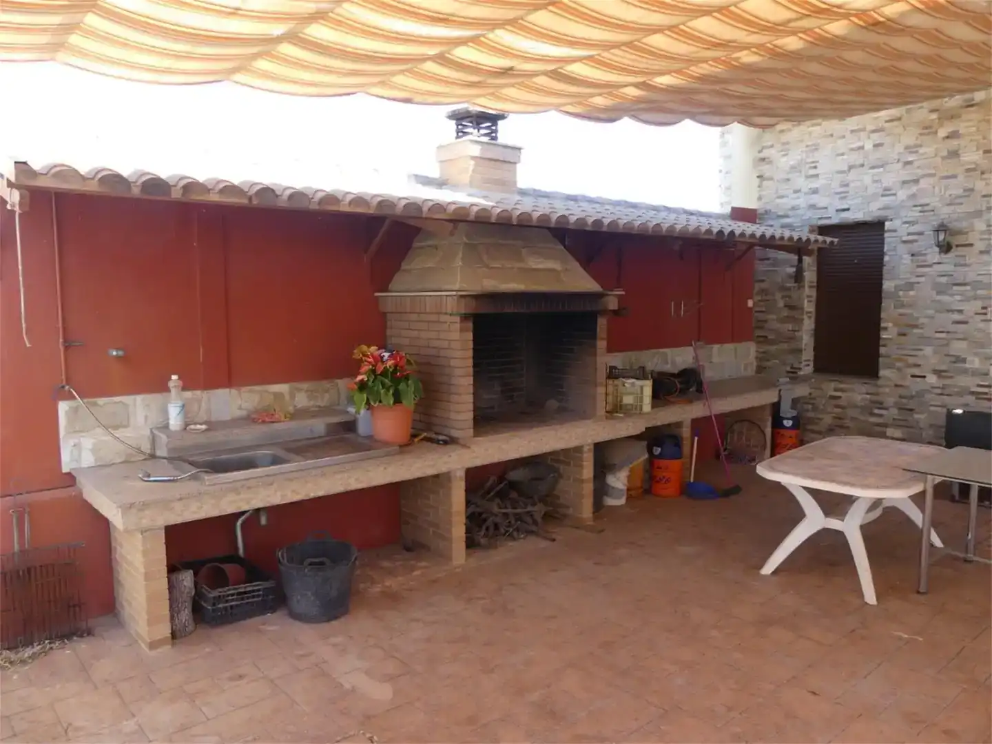 Cuina de Finca rústica en venda en Cartagena amb Aire condicionat, Piscina i Balcó