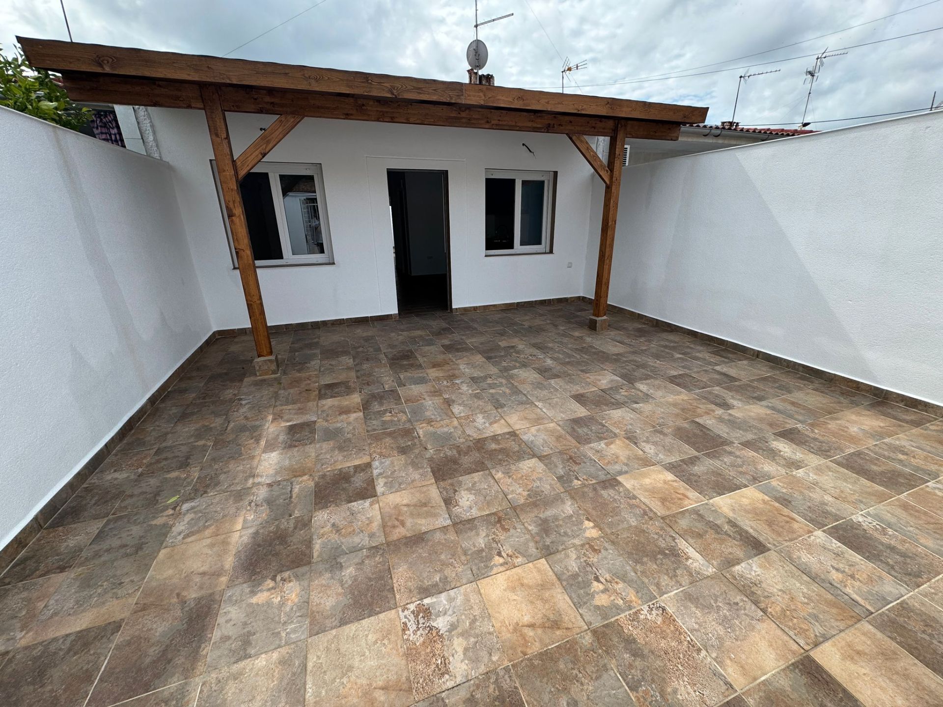 Terrace of House or chalet for sale in San Javier  with Air Conditioner and Private garden