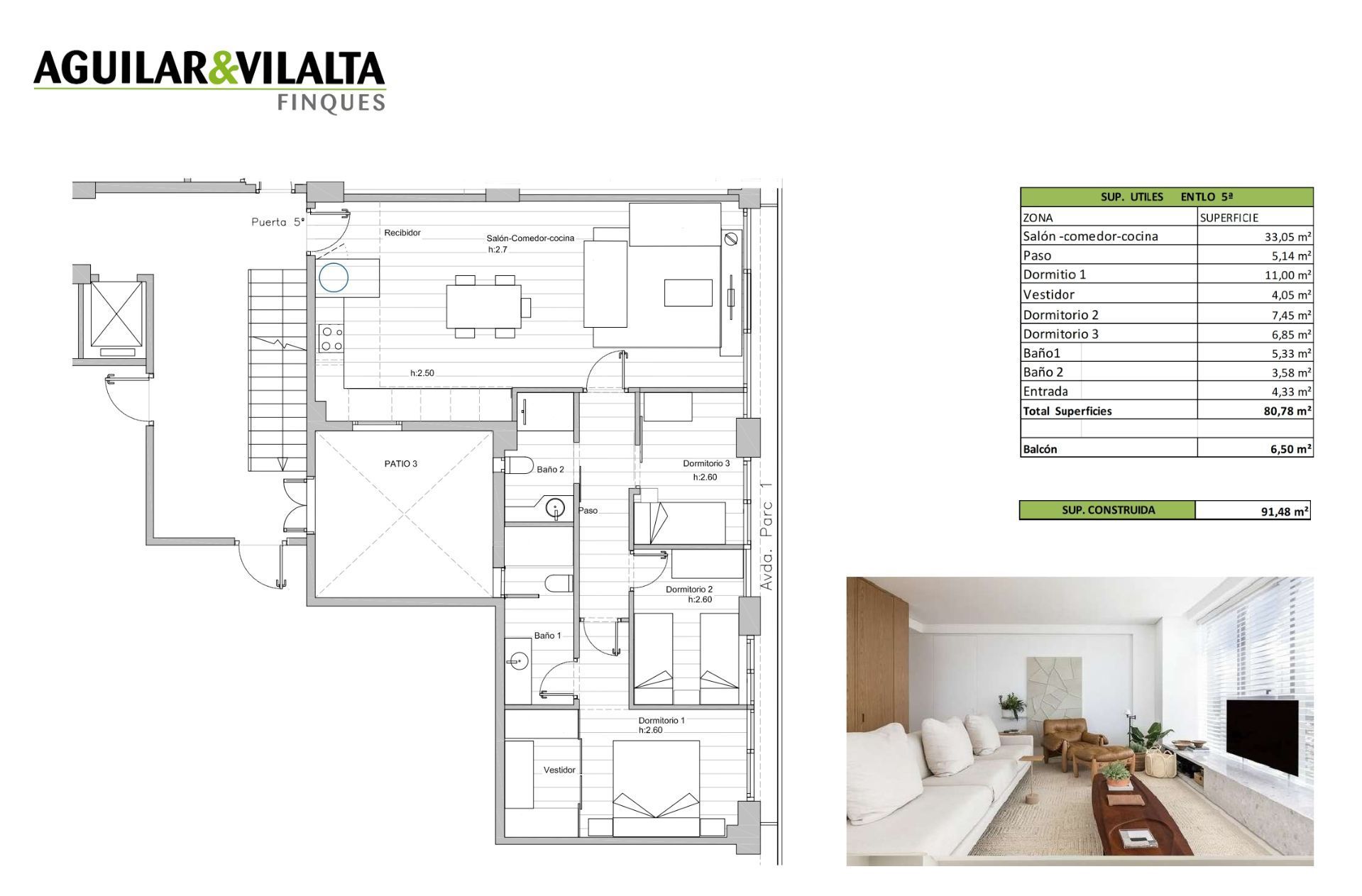 Piso en venta en Granollers con Aire acondicionado y Calefacción