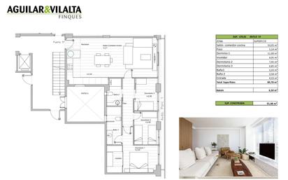 Wohnung zum verkauf in Granollers mit Klimaanlage und Heizung