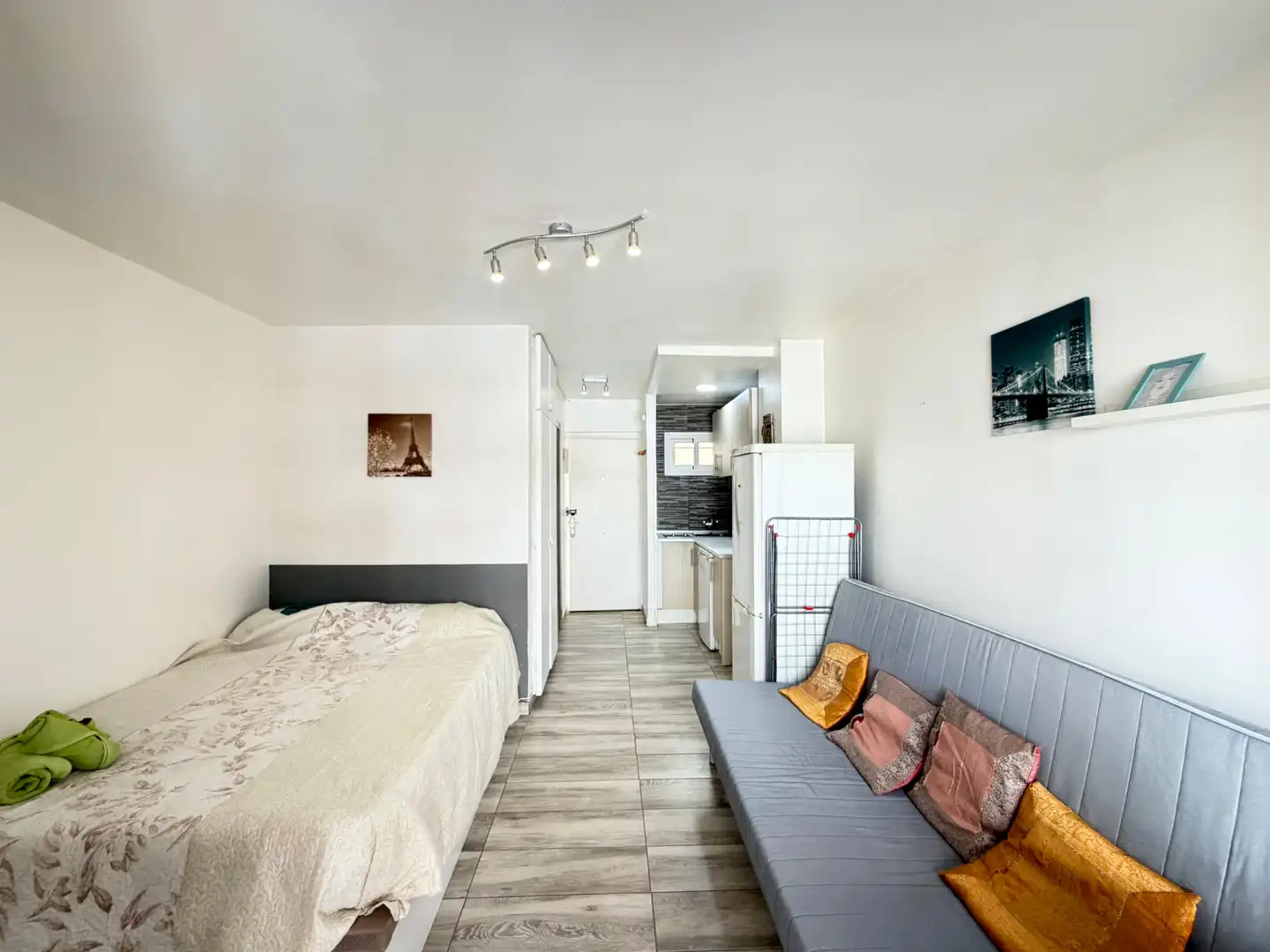 Schlafzimmer von Wohnung zum Verkauf in Benalmádena mit Klimaanlage, Terrasse und Möbliert