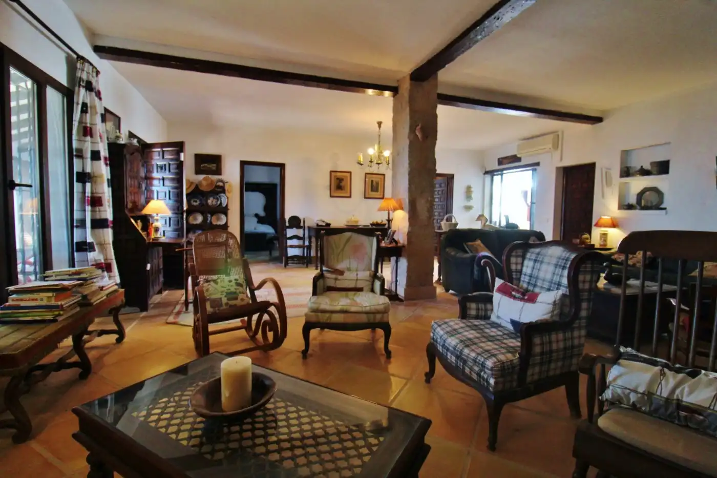 Sala de estar de Casa o chalet en venta en Moraira con Aire acondicionado, Calefacción y Jardín privado