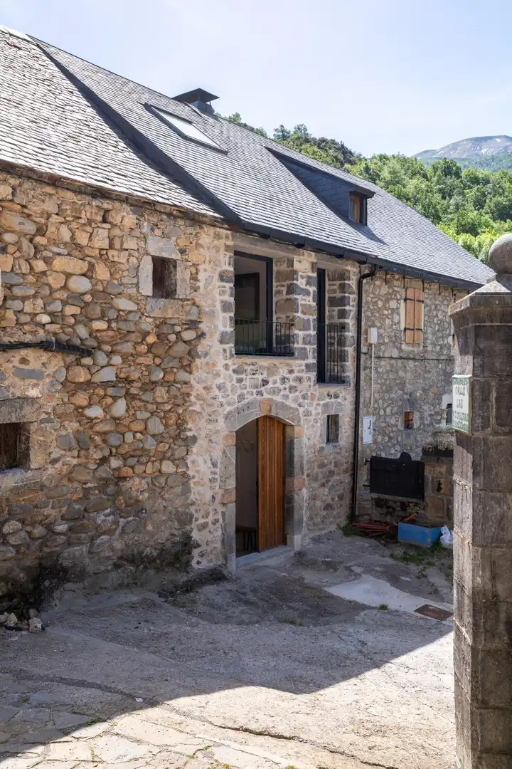 Vista exterior de Casa o chalet en venta en Panticosa con Calefacción, Amueblado y Balcón