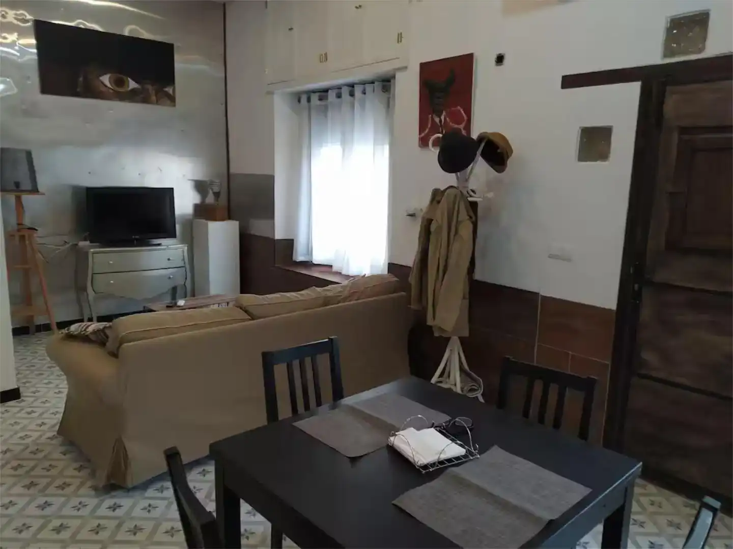 Living room of Lofts for rent in Málaga  with Air Conditioner and Furnished
