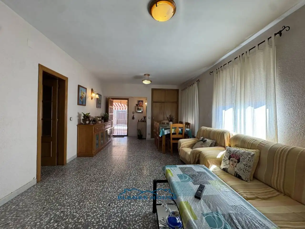 Sala d'estar de Casa o xalet en venda en Fogars de la Selva amb Calefacció, Jardí privat i Terrassa