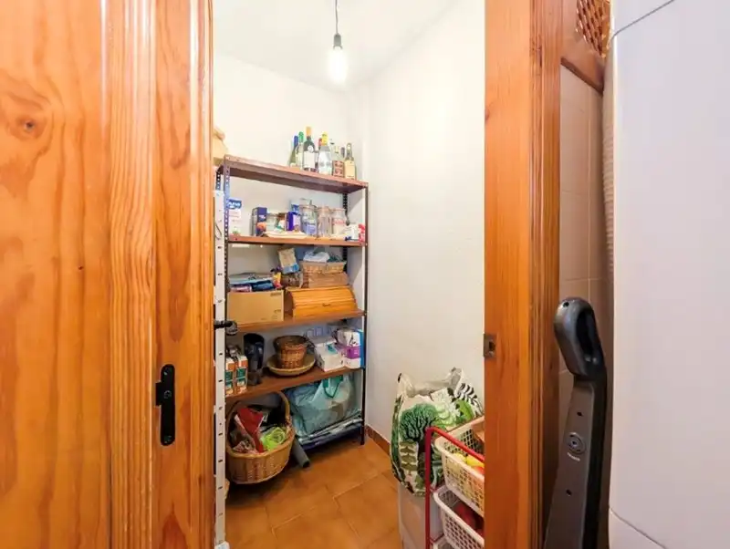 Küche von Einfamilien-Reihenhaus zum Verkauf in Pulianas mit Klimaanlage, Parkett und Terrasse