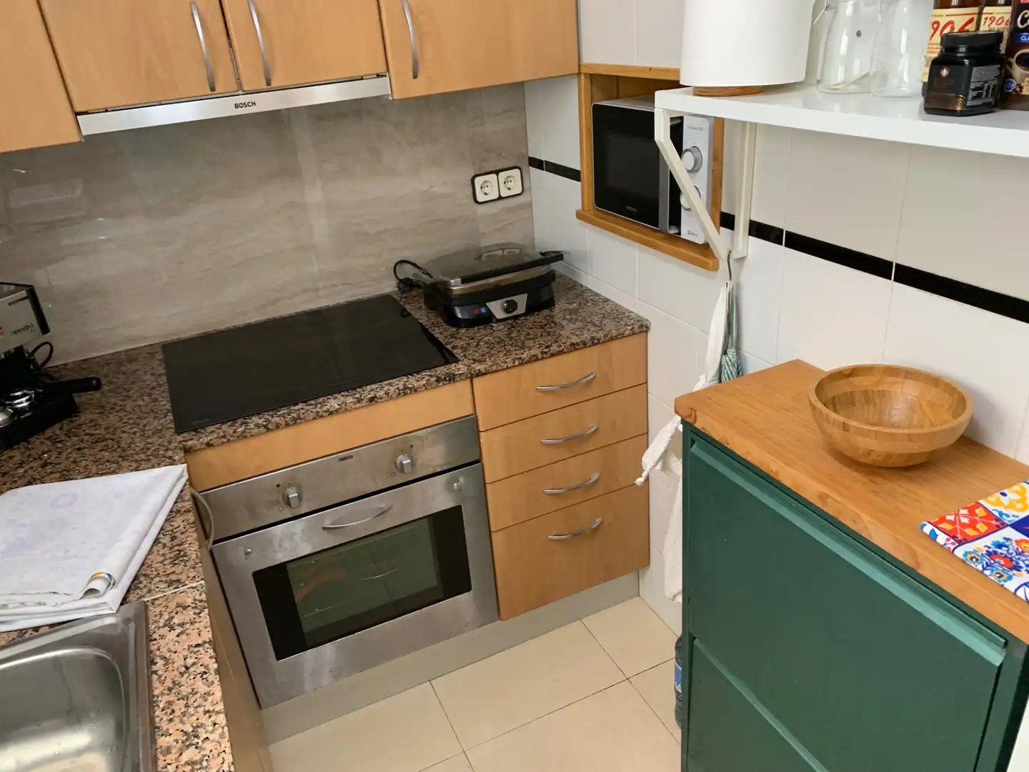 Cocina de Apartamento en venta en Torredembarra con Aire acondicionado, Calefacción y Terraza