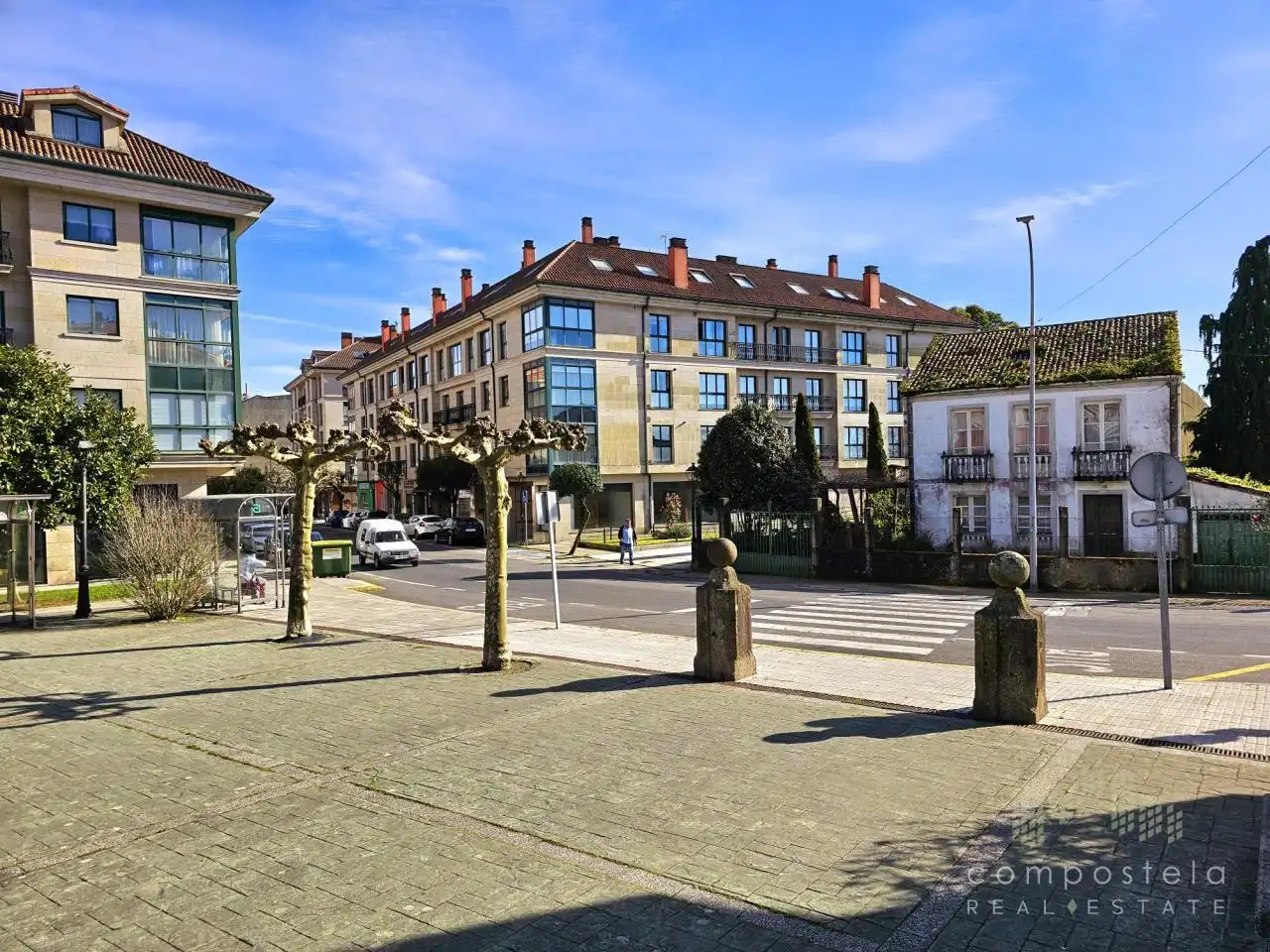 Vista exterior de Dúplex de lloguer en Ames amb Calefacció, Parquet i Traster