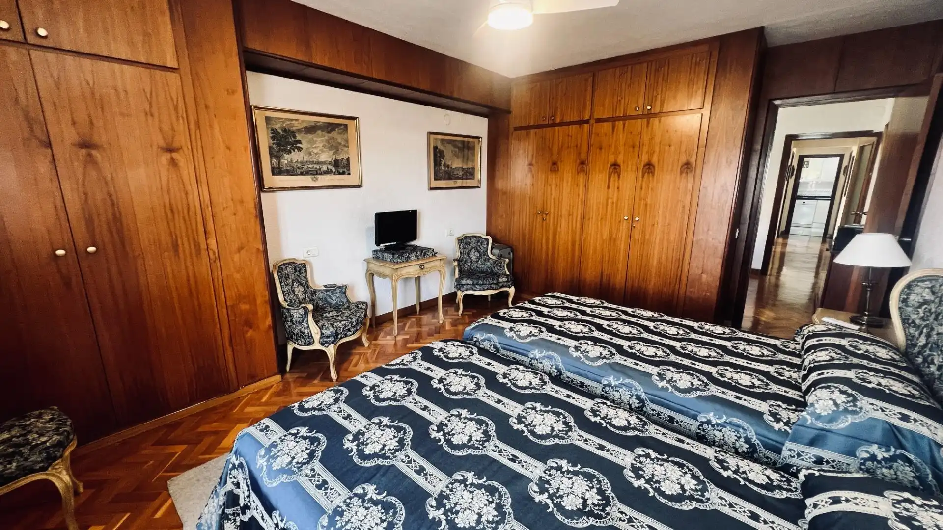 Bedroom of Flat for sale in Castellón de la Plana / Castelló de la Plana  with Air Conditioner, Private garden and Furnished