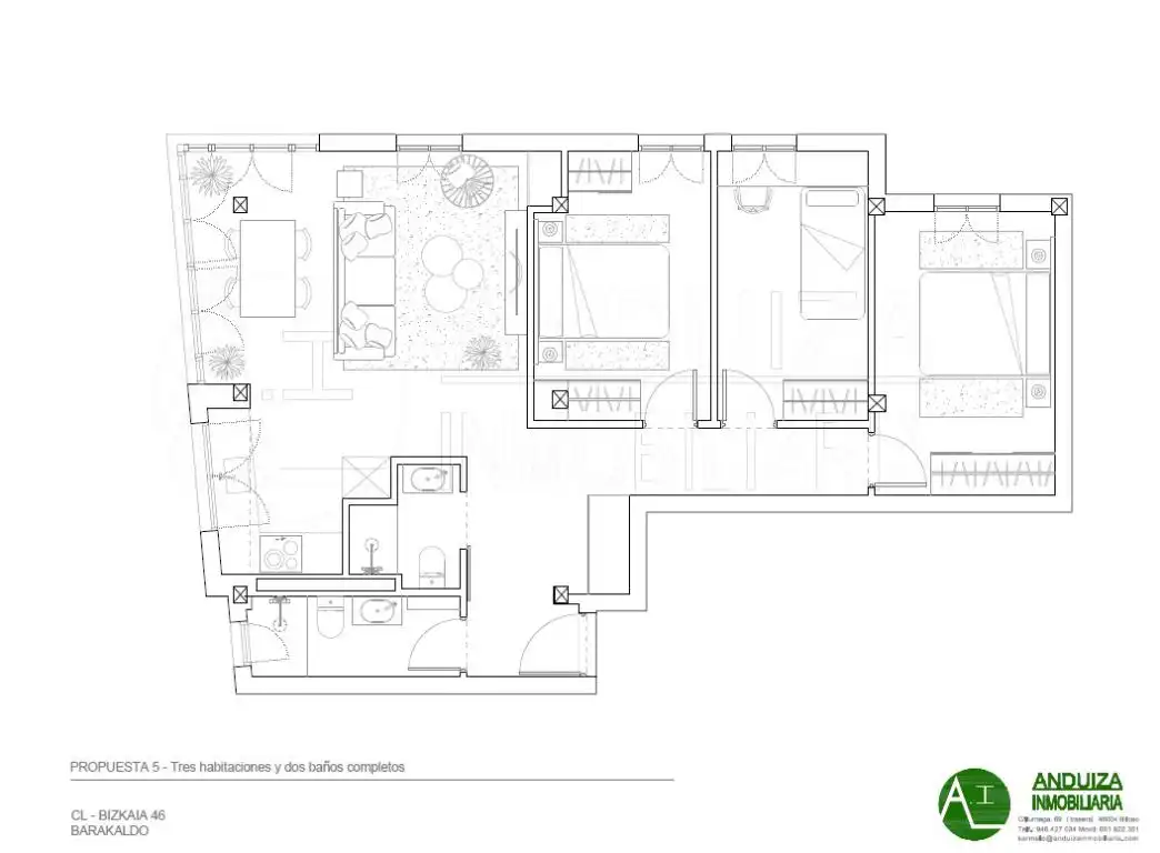Appartement avec ascenseur à vendre à Bizkaia Kalea 46, imagen 22