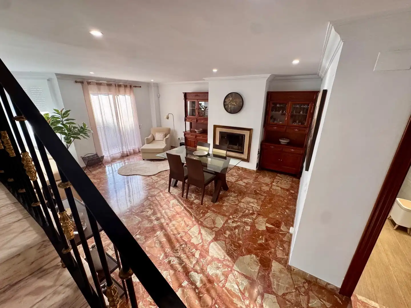 Wohnzimmer von Maisonette zur Miete in Puçol mit Terrasse und Möbliert