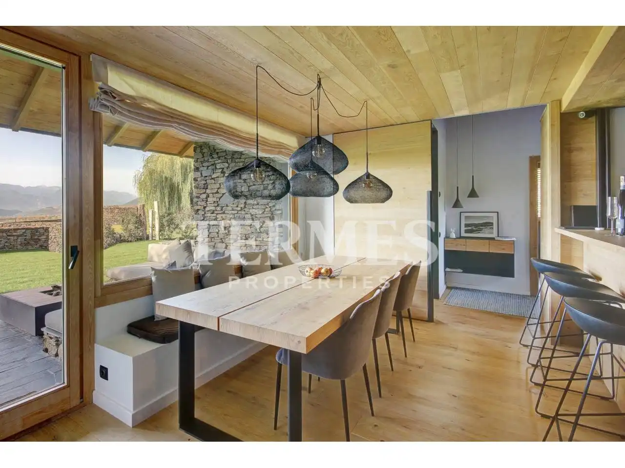 Esszimmer von Haus oder Chalet zur Miete in Bolvir, Girona