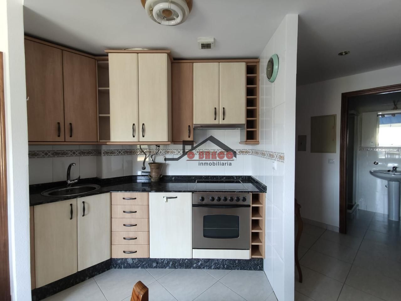 Kitchen of Apartment for sale in O Barco de Valdeorras    with Heating and Furnished