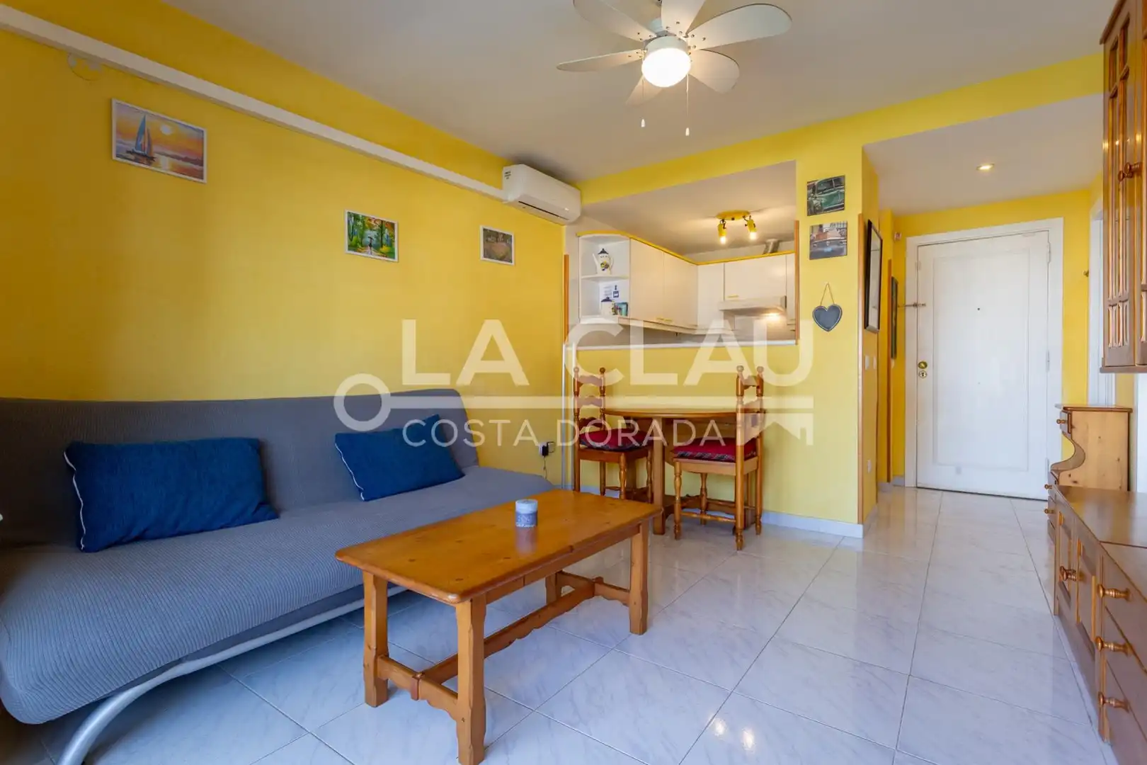 Sala de estar de Apartamento en venta en Cambrils con Jardín privado