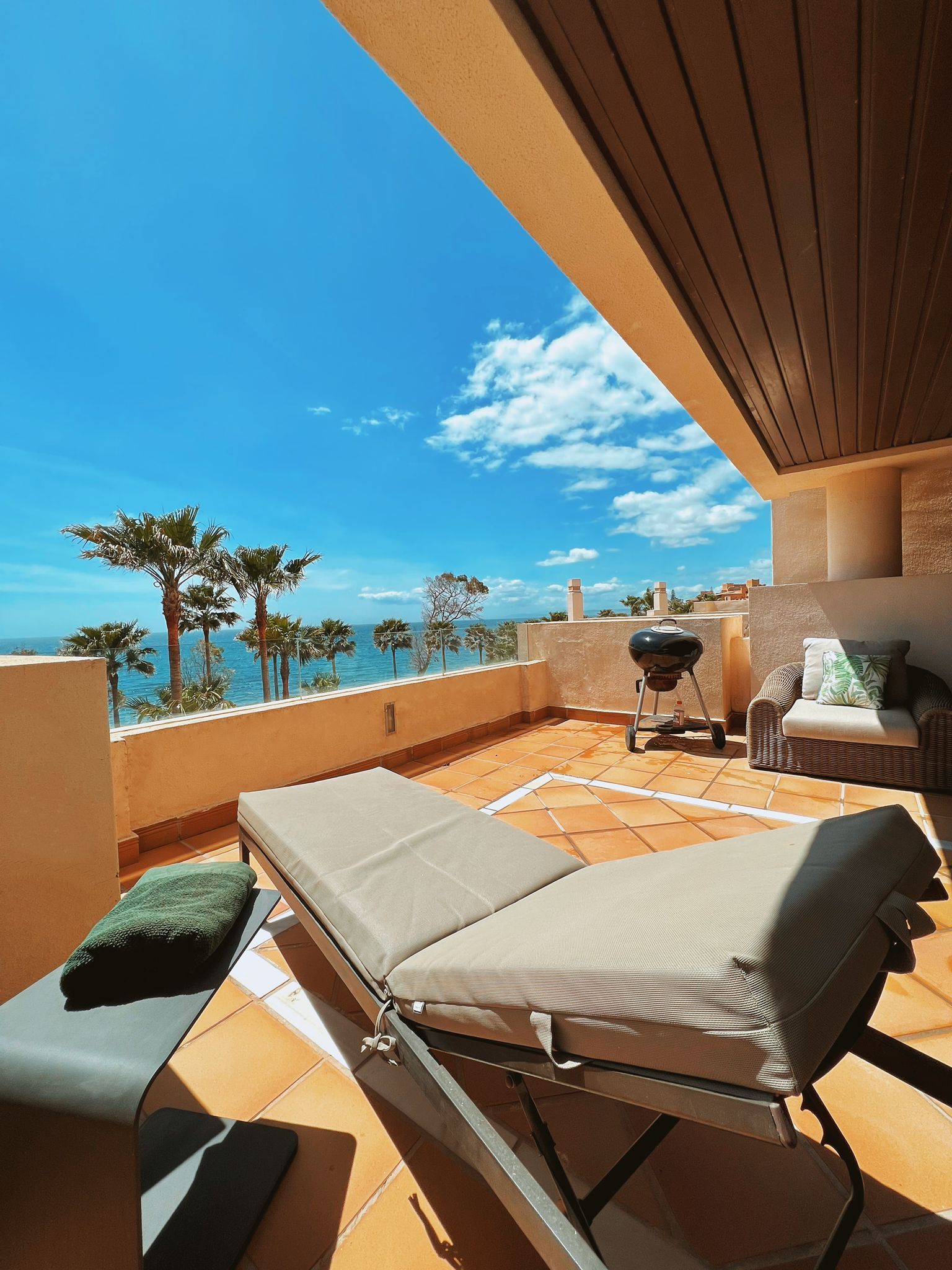 Terrace of Apartment to rent in Estepona