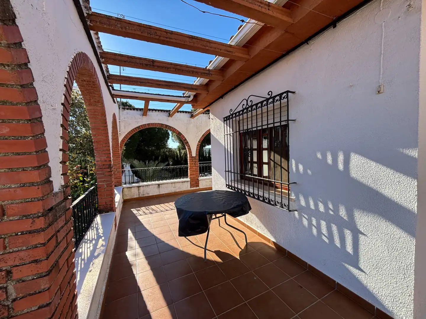 Terraza de Finca rústica en venta en Andújar con Aire acondicionado, Terraza y Piscina
