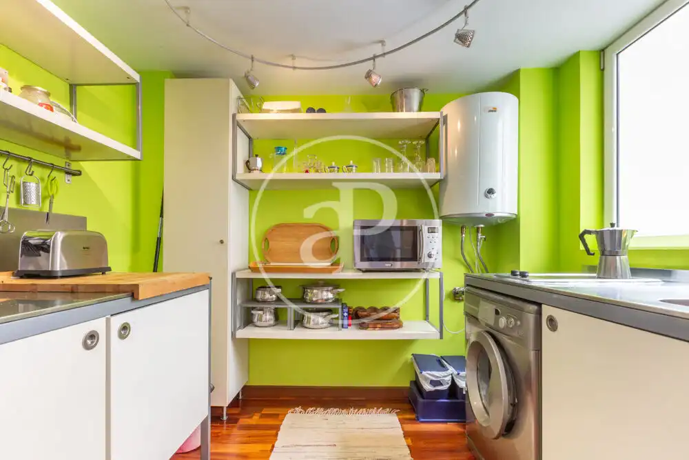 Cocina de Ático en venta en Valencia con Aire acondicionado, Calefacción y Terraza
