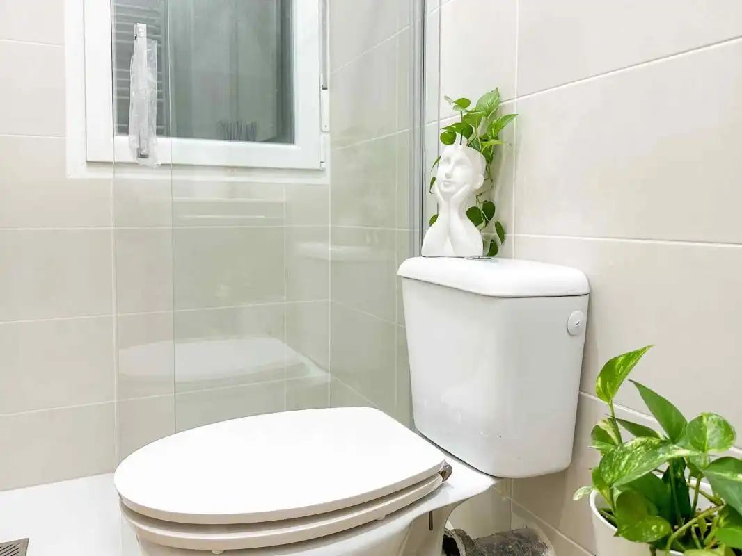 Baño de Planta baja de alquiler en Madrid con Calefacción y Amueblado