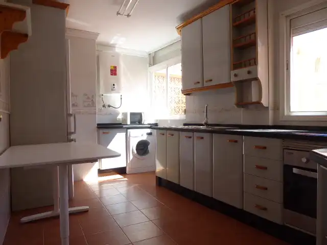 Kitchen of Flat for rent in Málaga  with Air Conditioner, Furnished and Oven