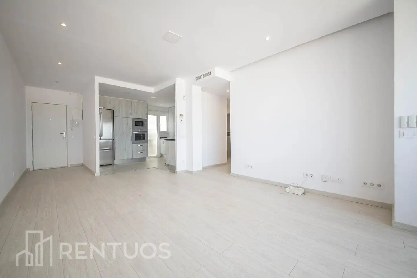 Küche von Wohnung zur Miete in Sabadell mit Klimaanlage, Parkett und Terrasse