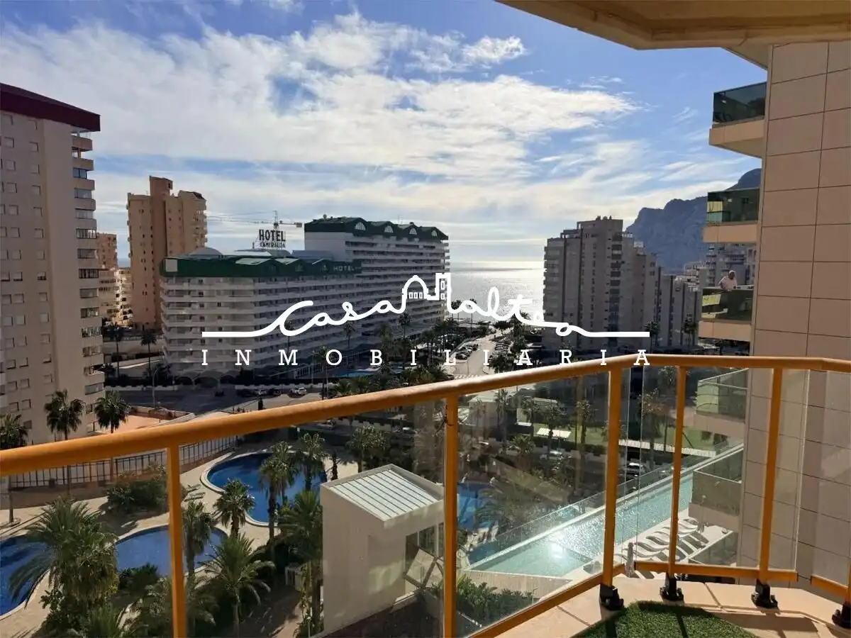 Exterior view of Flat for sale in Calpe / Calp  with Air Conditioner, Heating and Private garden