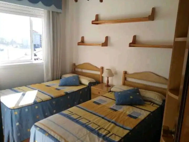 Bedroom of Flat for rent in Baiona, Pontevedra