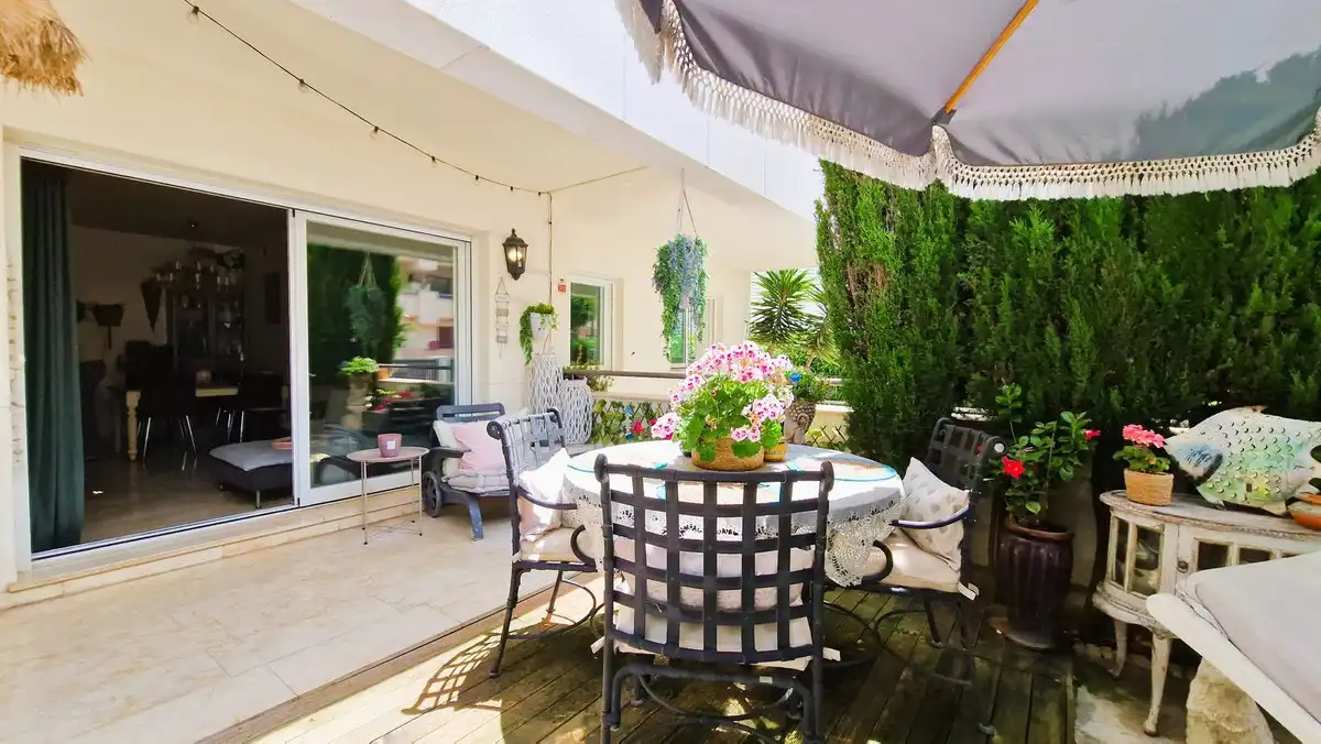 Terrace of Flat for sale in San Pedro  with Air Conditioner, Private garden and Storage room