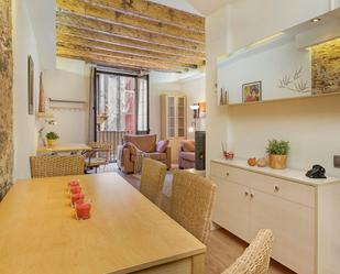 Dining room of Flat to rent in  Barcelona Capital  with Air Conditioner, Terrace and Furnished