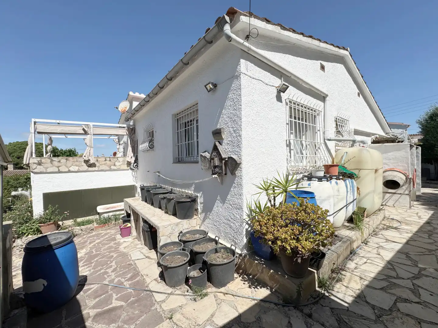 Exterior view of Houses for sale in L'Escala  with Private garden, Terrace and Alarm