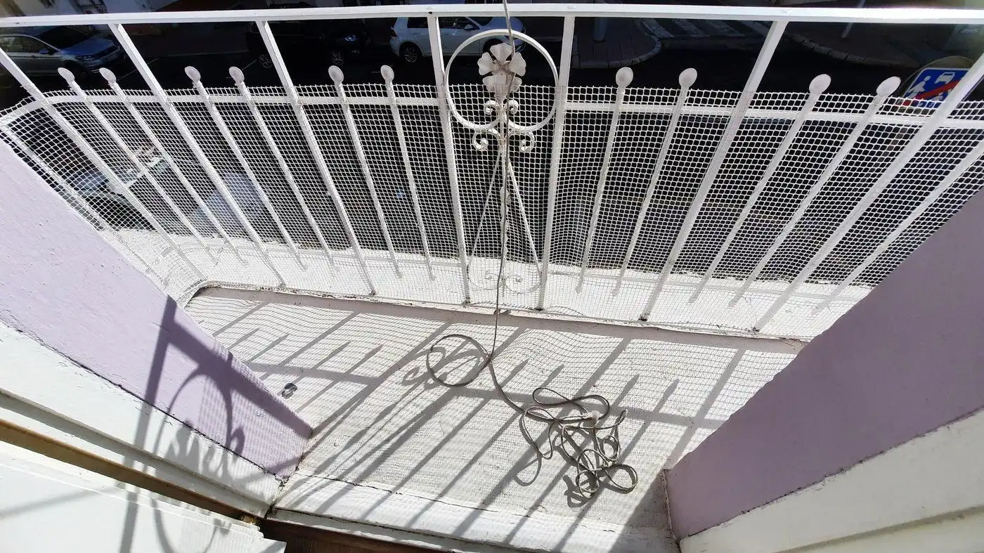 Balcony of Apartments for sale in La Ràpita  with Air Conditioner, Parquet flooring and Furnished