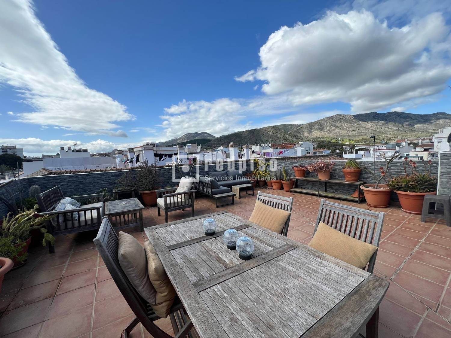 Terrasse von Maisonette zum Verkauf in Torremolinos mit Klimaanlage, Heizung und Terrasse