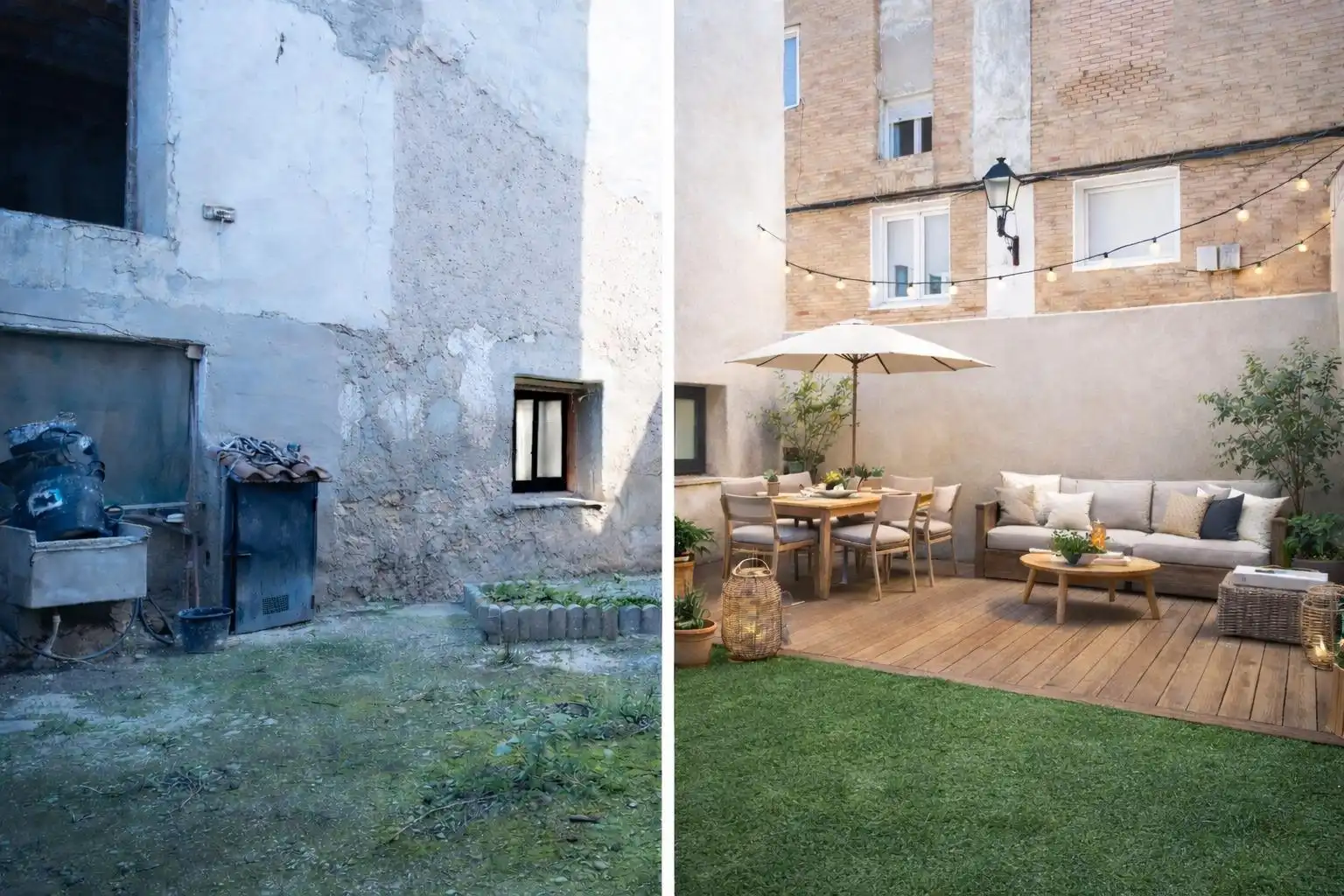 Jardín de Casa o chalet en venta en Utebo