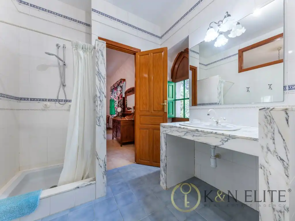 Baño de Casa o chalet en venta en Ibi con Jardín privado y Piscina