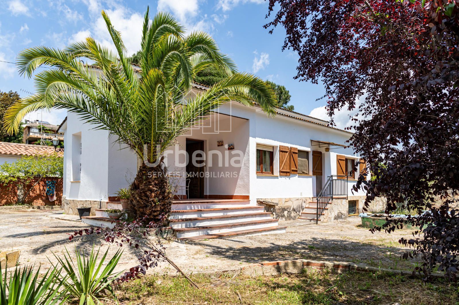 Exterior view of House or chalet for sale in Argentona  with Private garden