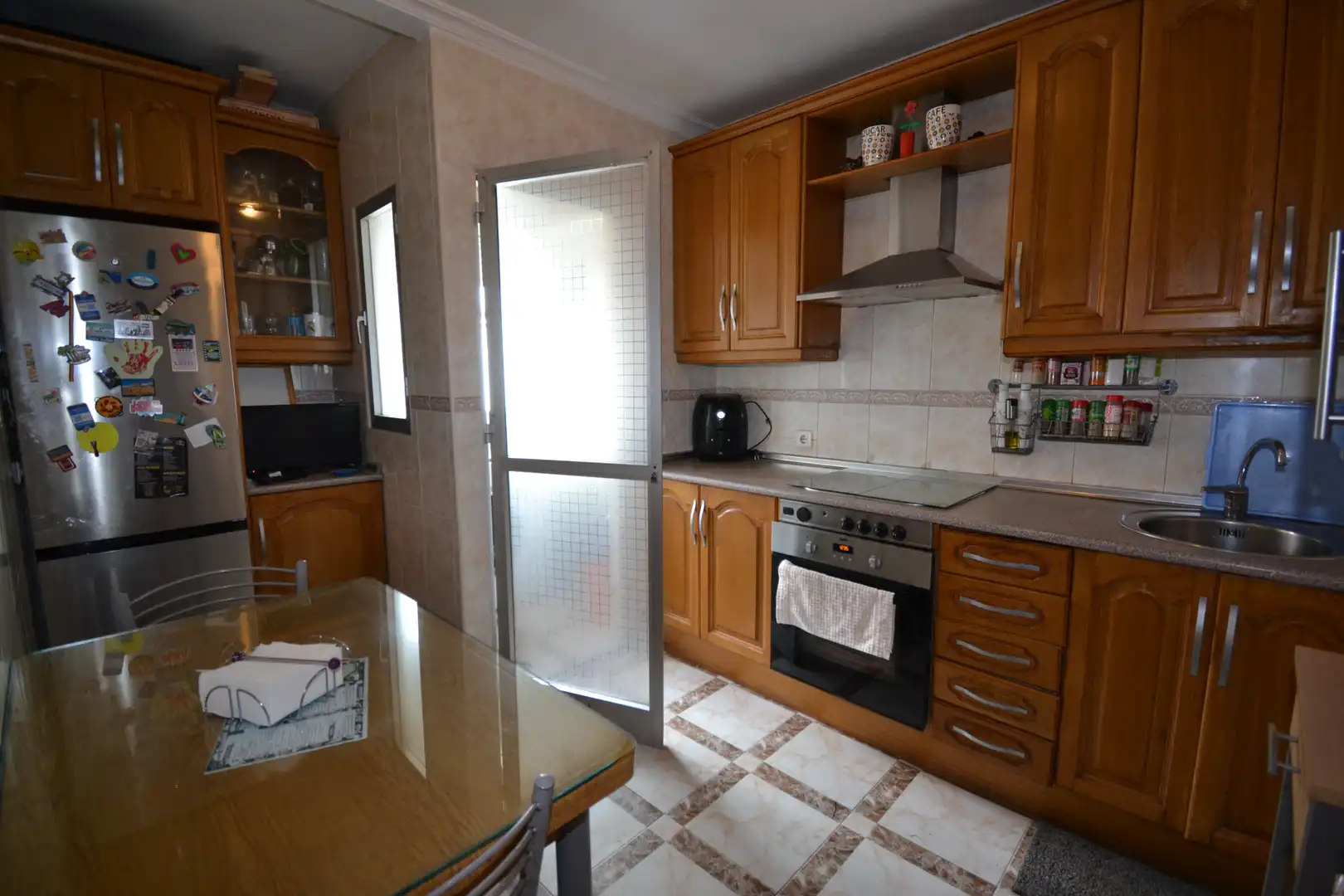 Kitchen of Flat for sale in Plasencia  with Air Conditioner, Heating and Terrace