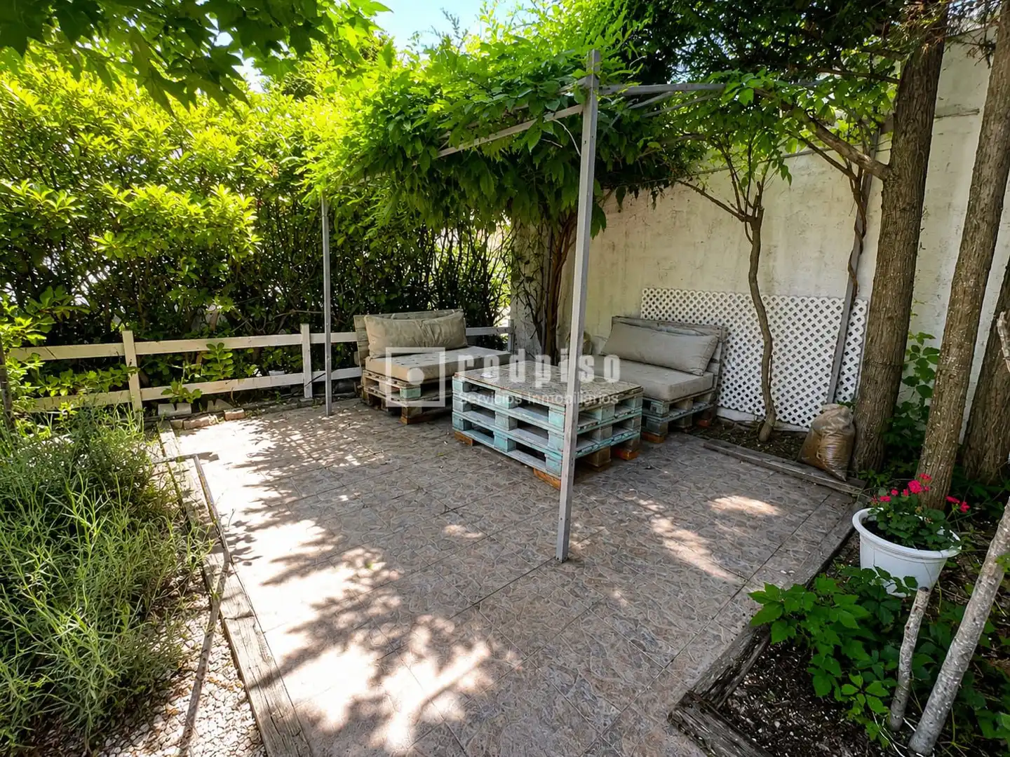 Terrassa de Casa o xalet de lloguer en Collado Mediano amb Calefacció, Jardí privat i Terrassa