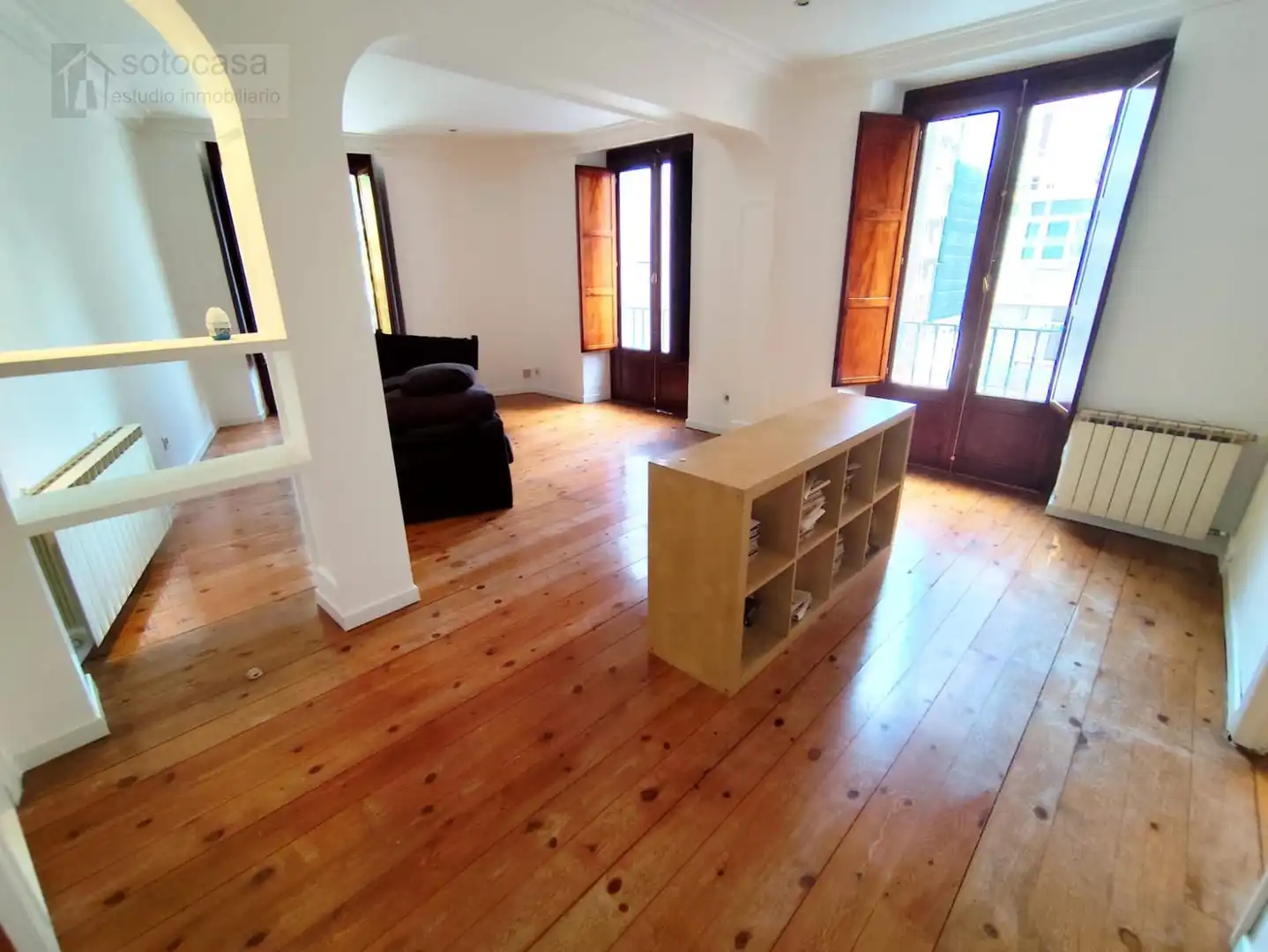 Sala d'estar de Pis en venda en Valladolid amb Calefacció i Terrassa