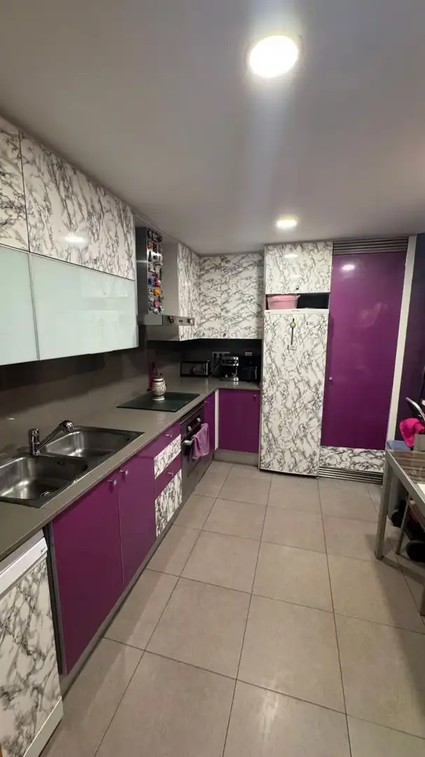 Kitchen of Flat for sale in Montcada i Reixac  with Air Conditioner, Terrace and Community pool